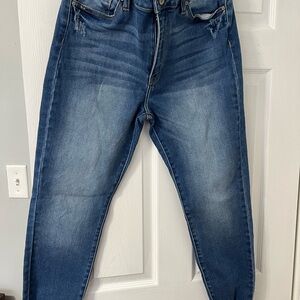 KanCan Women's Skinny Blue Jeans